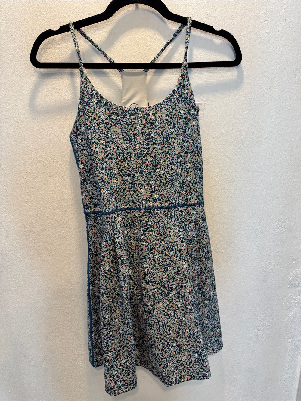 Sage Collective Multicolor Floral Tank Tennis Dress